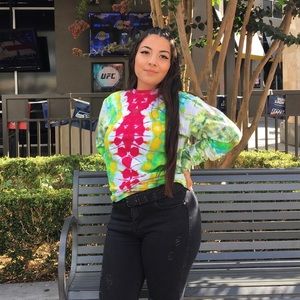 Tie Dyed Long Sleeve Tee